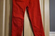 ESMARA Super skinny red jeans 7/8 lenght 38/10