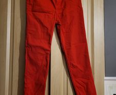 ESMARA Super skinny red jeans 7/8 lenght 38/10