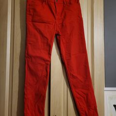 ESMARA Super skinny red jeans 7/8 lenght 38/10