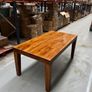 West Elm dining table in acacia wood Image 3