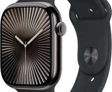 Apple watch 10  tytanium sapphire