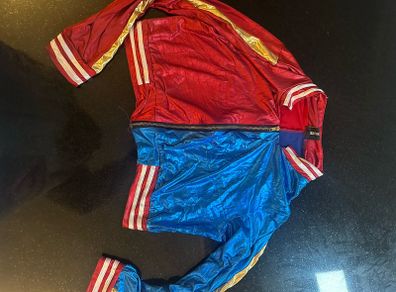 Harley Quinn jacket and wig