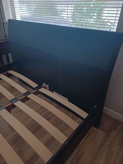 Faux Leather Bed Frame