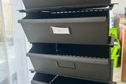 ikea Ivar shelves grey