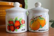 Vintage Retro Kitchen Storage Jars