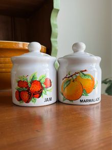 Vintage Retro Kitchen Storage Jars