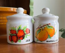 Vintage Retro Kitchen Storage Jars