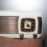 Vintage Wm Widdop miniature  radio alarm clock Image 5