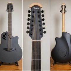 Ovation Pro Series Elite 2058-TX Guitar with moulded Ovation Hard Case
