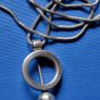 silver chain and pendant Image 2