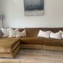 Chaise Sofa with Footstool Image 4