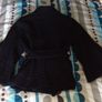 NEXT.. Ladies Navy Print Batwing Coat (size 10) Image 8