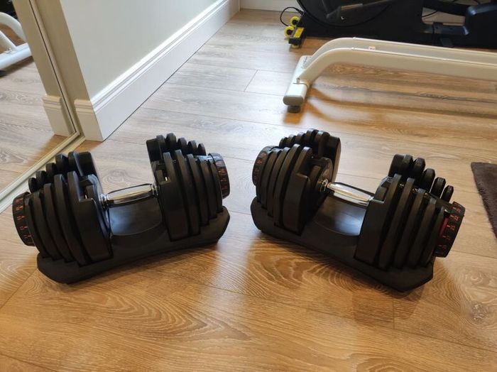 Adjustable weights 2x40kg (Pair) - hardly used, like new