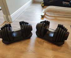 Adjustable weights 2x40kg (Pair) - hardly used, like new