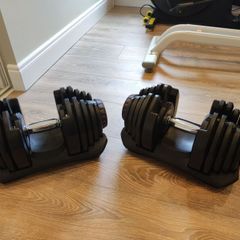Adjustable weights 2x40kg (Pair) - hardly used, like new