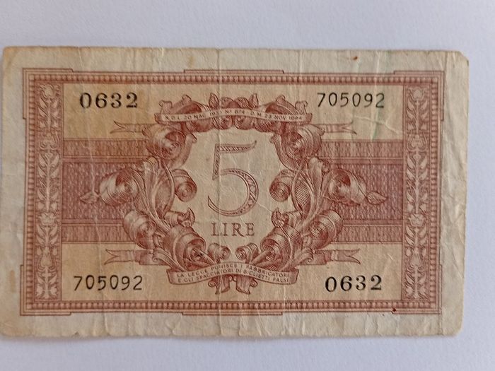 Italian Banknote