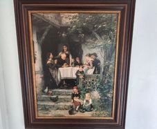 Johann Sperl Framed Print