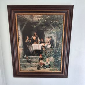 Johann Sperl Framed Print