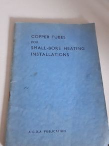 small bore heating installations