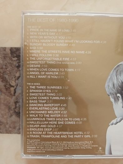 U2  2cd  - Best Of 1980-1990