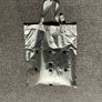 ADIDAS Ivy Park Dipped women's Tote big  Bag in Silver Metallic Ivytopia Oversized womens bag Image 2