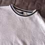White Cropped Top with holes size Small Image 4