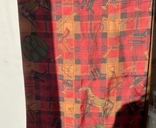 Vintage Polo Ralph Lauren country equestrian scarf