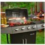 Gas Barbecue Grill Trolley Gas Barbecue Toronto Grill 2 + 1/4 + 1/6 + 1 Burner Image 7