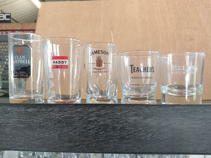 antiques whiskey glasses