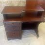 Mahogany office desk Image 4