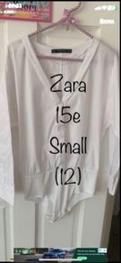 blouse zara size large body top