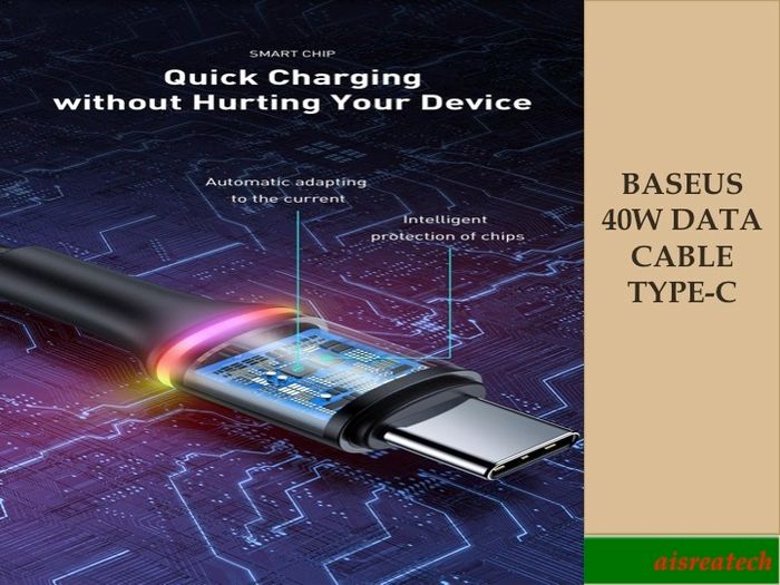 BASEUS 5A USB Type-C Cable For Huawei Mate 30 20 P40 P30 P20 Pro Lite