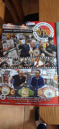 Boxing programme