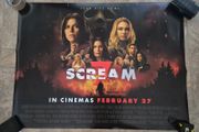 Scream 7 - Original Uk Quad Film Poster- 2026- Official Cinema Release Horror Movie