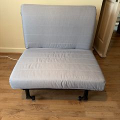 Ikea - reclining armchair-single bed