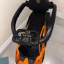 Lamborghini Car 2-in-1 Push-Along Ride On Orange Image 2