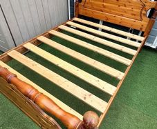Magnificent Extremely Solid 5Ft Pine Wooden King Size Bed Frame - Can Deliver