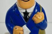 Vintage 1980s post man pat wind up toy