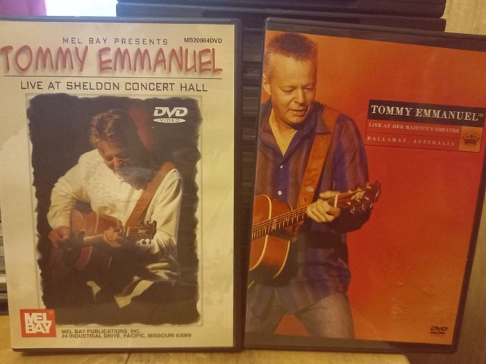 Tommy Emmanuel Dvd Bundle Collection Live Acoustic Guitar Music