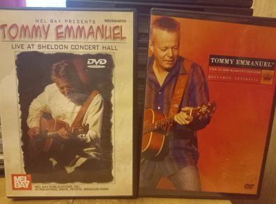 Tommy Emmanuel Dvd Bundle Collection Live Acoustic Guitar Music