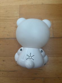 CHICCO Night light musical teddy bear pink