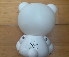 CHICCO Night light musical teddy bear pink