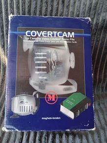 Covert-Cam Portable Surveillance camera