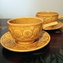 Pair of Vintage TAMS England Soup Bowl and Saucer. Image 2