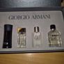 NEW & BOXED Giorgio Armani Luxury Fragrance Collection for Men - 4pc Mini Set, AV Image 5