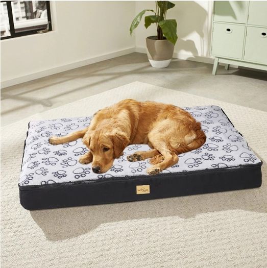 Extra Large Jumbo Dog Pillow Bed Waterproof Pet Cushion Mat Sleep Bed with Removable Cover for Large Dogs