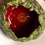 Hand Built Ceramic Bowl, Leaf Texture Pottery, Nature Inspired Bowl, Handmade Sculptural Dish, Unique Artisan Gift Image 6