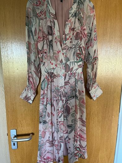 Massimo Dutti silk dress size 34/ XS like a new