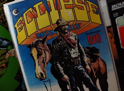 Eclipse Monthly ! Issue #5 ! Featuring Rio ! Bronze Age Comic from 1984 ! by Eclipse !