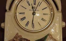 Galway porcelain clock